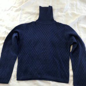 Bottega Veneta Deep Blue Cashmere/Silk Sweater